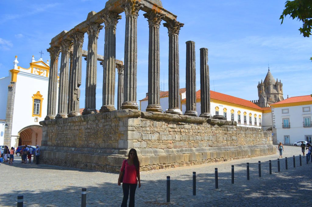 Templo de Diana, em Évora