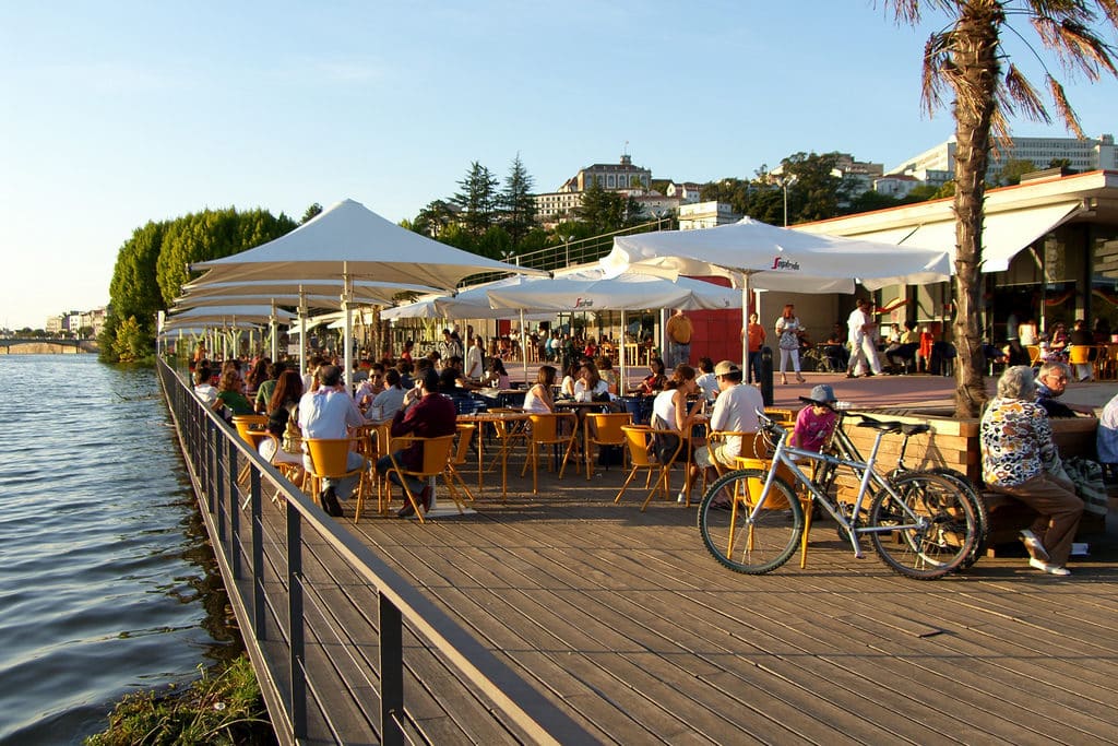 Parque Verde do Mondego em Coimbra