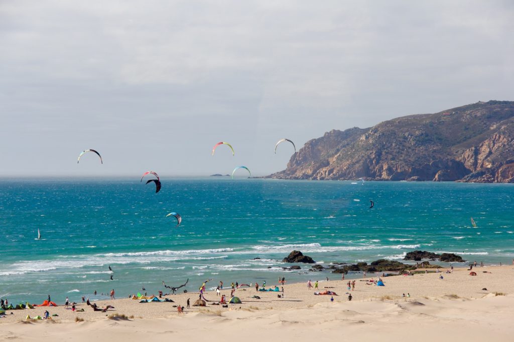 Uma das praias de Cascais