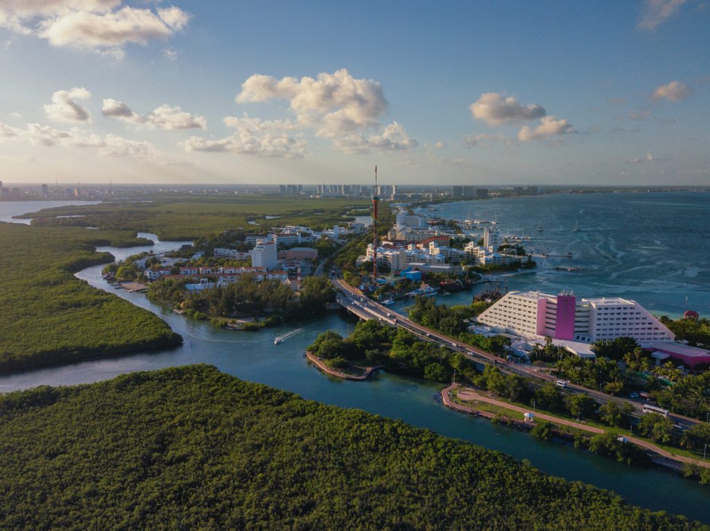 Zona hoteleira de Cancún