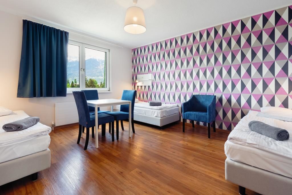 Quarto do Hostel Marmota em Innsbruck