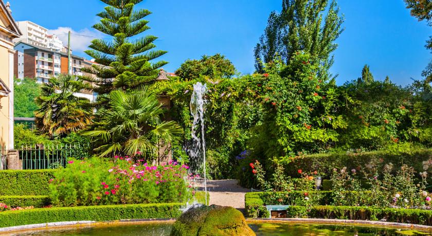 Recanto dos jardins da Quinta das Lágrimas