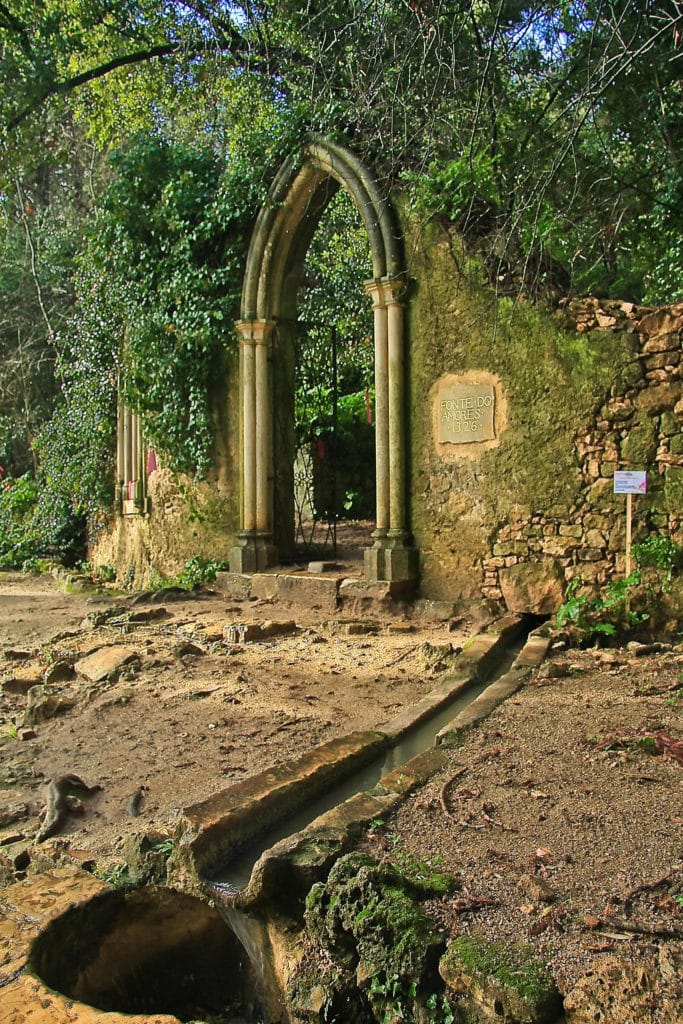 Fonte dos Amores na Quinta das Lágrimas, em Coimbra