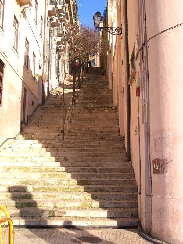 Rua de Quebra Costas em Coimbra