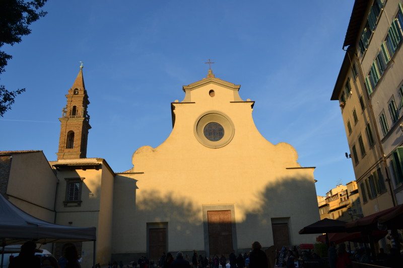 Igreja de Santo Spirito, no bairro de Oltrarno, em Florença