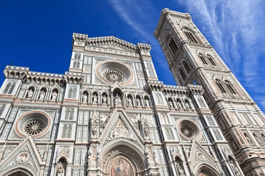 Fachada da Catedral de Santa Maria del Fiore, em Florença