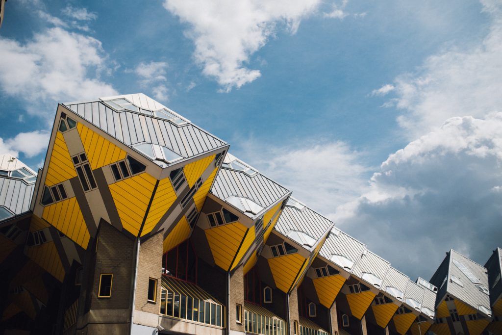 Casas Cúbicas em Rotterdam na Holanda